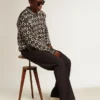 Ball Star en cuir nappa avec étoile et languette au talon en daim gris