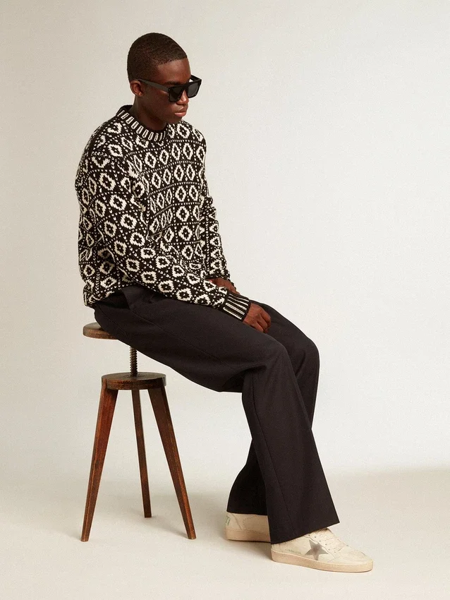 Ball Star en cuir nappa avec étoile et languette au talon en daim gris