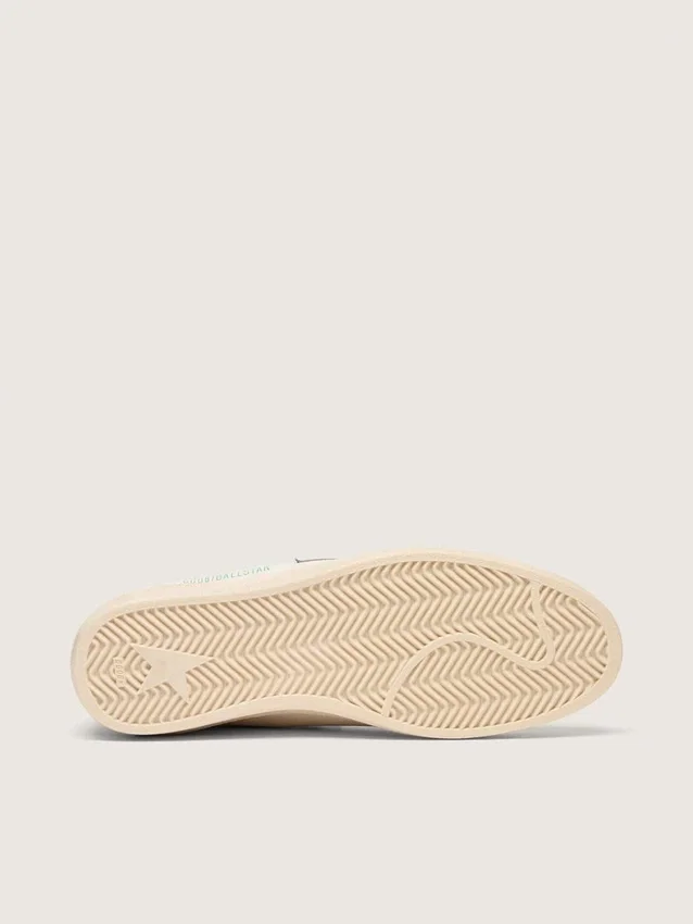 Ball Star en cuir nappa avec étoile et languette au talon en daim gris