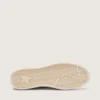 Ball Star LTD pour femme en cuir blanc avec étoile en cuir bordeaux