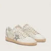 Ball Star LTD pour femme en cuir blanc avec étoile en cuir de poney à imprimé animalier