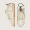 Ball Star LTD pour femme en cuir blanc avec étoile en cuir de poney à imprimé animalier