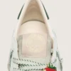 Ball Star LTD pour homme en cuir blanc avec étoile verte et Peaux