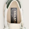 Ball Star LTD pour homme en cuir blanc avec étoile verte et Peaux