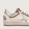Ball Star LTD pour femme en cuir nappa avec étoile métallisée d'origine biologique et empiècements