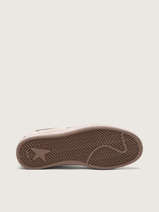 Ball Star LTD pour femme en cuir nappa avec étoile métallisée d'origine biologique et empiècements