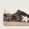Ball Star LTD pour femme en nappa ébène avec broderies multicolores et étoile blanche