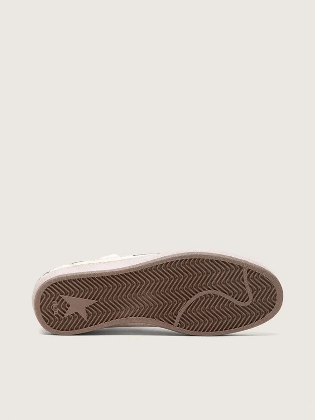 Ball Star LTD pour homme en cuir nappa avec étoile métallisée d'origine biologique et empiècements