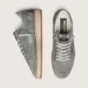 Ball Star LTD pour homme en denim gris avec étoile en cuir noir