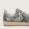 Ball Star LTD pour homme en denim gris avec étoile en cuir noir