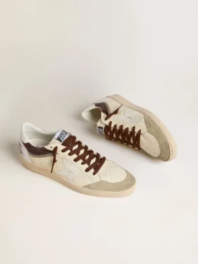 Ball Star LTD pour homme en nappa avec étoile en nappa et languette de talon en cuir