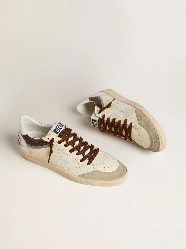 Ball Star LTD pour homme en nappa avec étoile en nappa et languette de talon en cuir