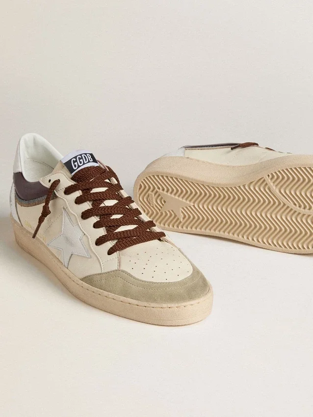 Ball Star LTD pour homme en nappa avec étoile en nappa et languette de talon en cuir