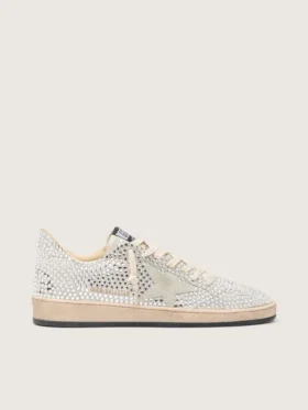 Ball Star pour femme avec cristaux Swarovski et étoile en daim gris