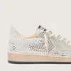 Ball Star pour femme avec cristaux Swarovski et étoile en daim gris