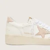 Ball Star pour femme avec étoile en nubuck rose et languette au talon