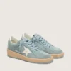 Ball Star pour femme en daim bleu clair avec étoile blanche