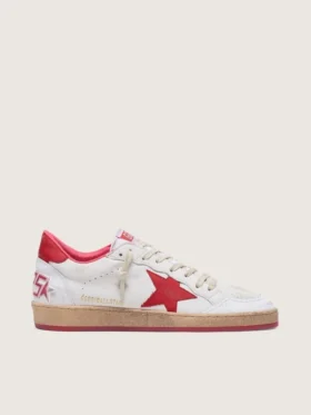 Ball Star pour homme en cuir blanc