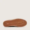 Ball Star pour homme en cuir marron foncé avec étoile en cuir ton sur ton