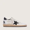 Ball Star pour homme en nappa blanc avec étoile noire