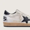 Ball Star pour homme en nappa blanc avec étoile noire