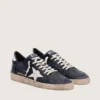Ball Star pour homme en nappa noir avec étoile et languette de talon en cuir blanc