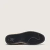 Ball Star pour homme en nubuck chocolat avec étoile et languette au talon en cuir