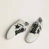 Ball Star Wishes pour femme en cuir nappa avec étoile Naplak noire et languette au talon