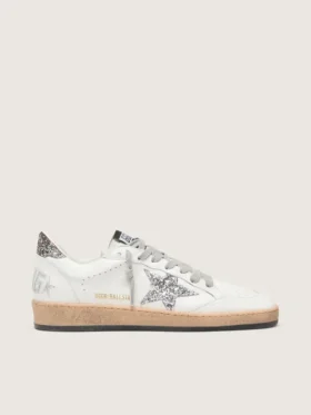 Ball Star Wishes pour femme en cuir nappa avec étoile pailletée et languette au talon