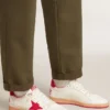Ball Star Wishes pour homme en cuir blanc avec une étoile rouge et une languette au talon