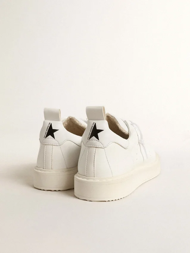 Baskets Starter bio pour homme avec étoile blanche et languette au talon