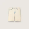 Bermuda pour homme en denim couleur sable clair