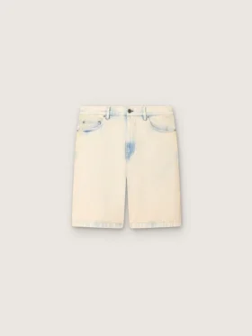 Bermuda pour homme en denim couleur sable clair