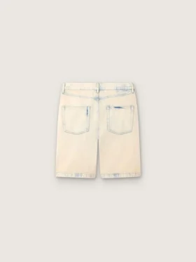 Bermuda pour homme en denim couleur sable clair