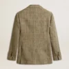 Blazer femme à double boutonnage en laine Shetland