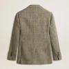 Blazer femme à double boutonnage en laine Shetland