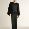Blazer noir à double boutonnage pour homme