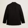 Blazer noir à double boutonnage pour homme