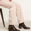 Bottes Patty en cuir noir