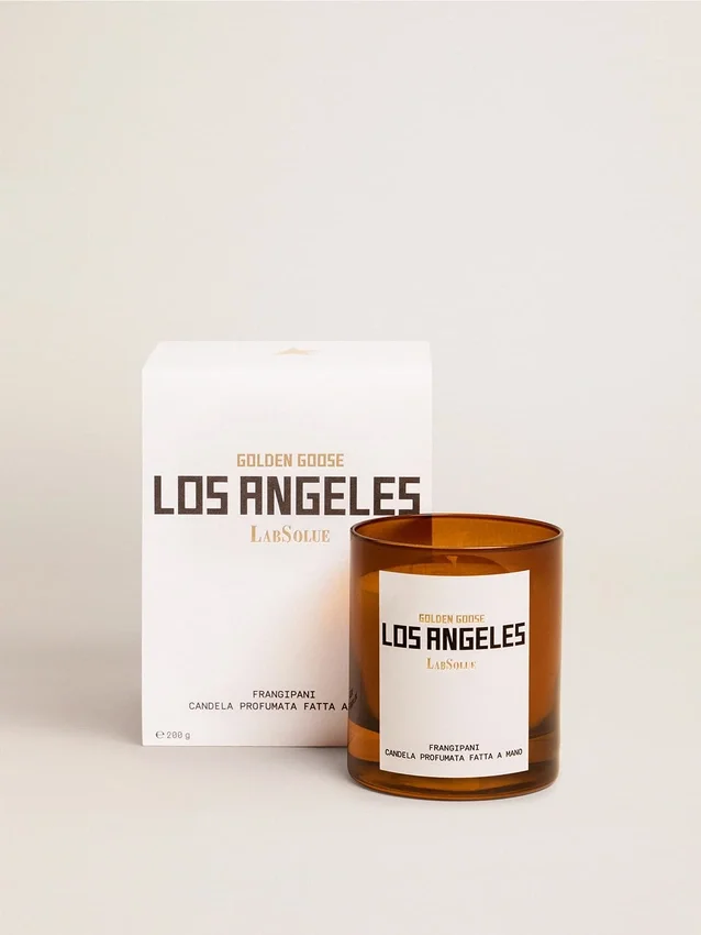 Bougie parfumée « Los Angeles Essence » au frangipanier, 200 g.