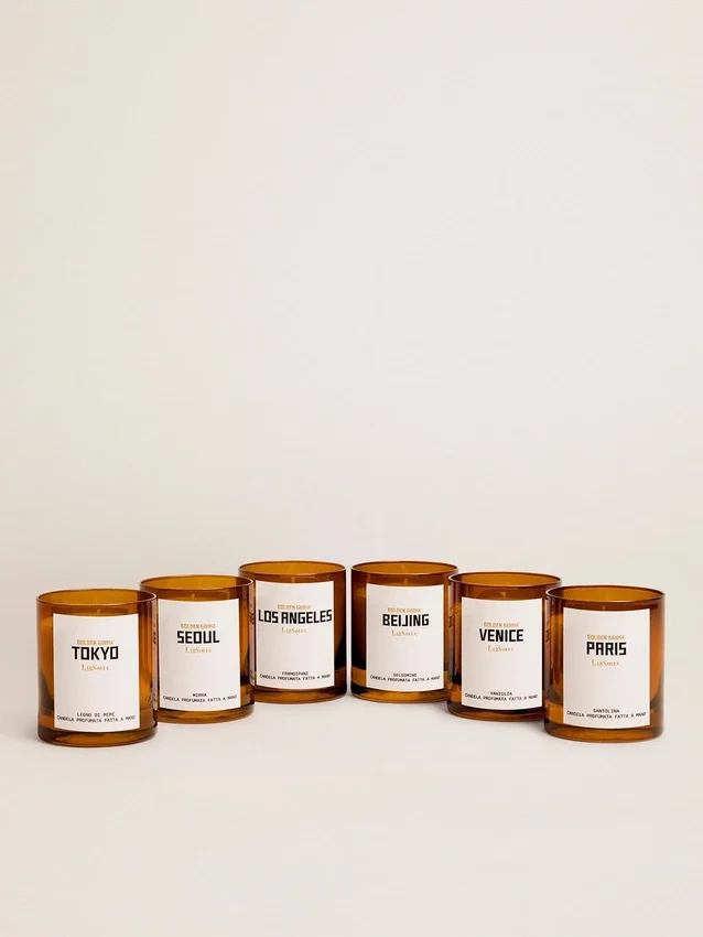 Bougie parfumée à la vanille Venice Essence, 200 g.
