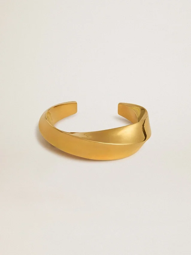 Bracelet rigide doré