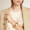 Bracelet rigide doré