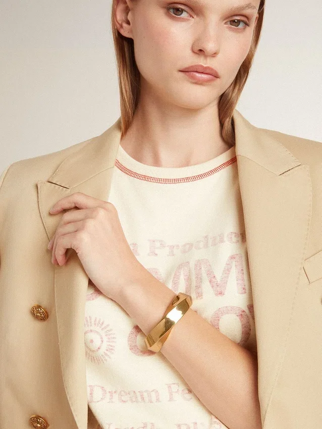 Bracelet rigide doré