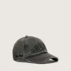 Casquette de baseball anthracite avec écusson « Golden » ton sur ton