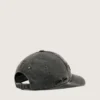 Casquette de baseball anthracite avec écusson « Golden » ton sur ton