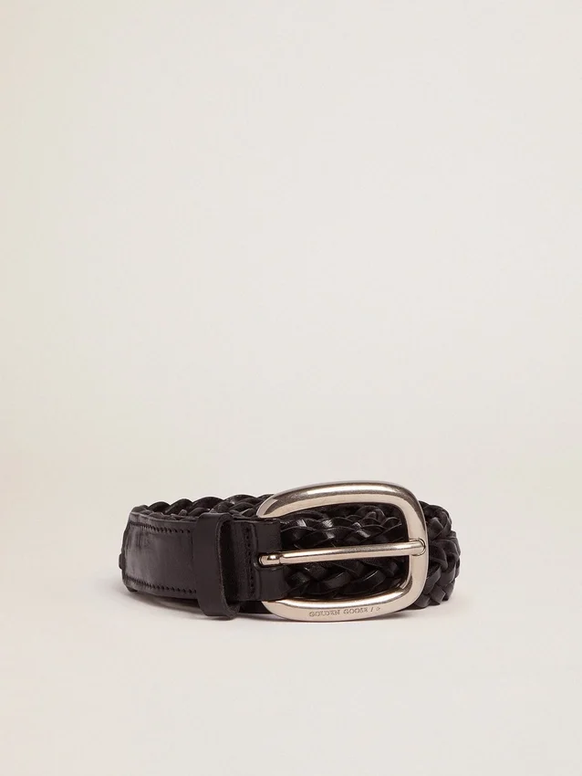 Ceinture pour femme en cuir noir