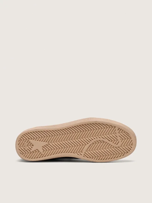 Chaussures Ball Star pour femme en daim bleu foncé avec étoile pailletée bleu foncé
