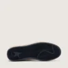 Chaussures Ball Star pour femme en nappa et daim, avec étoile pailletée et languette de talon noire
