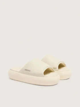 Chaussures sans lacets Space-Star pour femme en cuir blanc